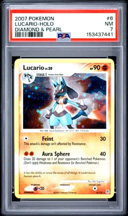 #6 LUCARIO-HOLO