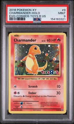 #9 CHARMANDER-HOLO