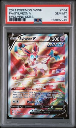 #184 FULL ART/SYLVEON V