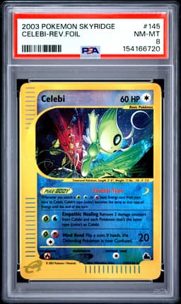 #145 CELEBI-REVERSE FOIL