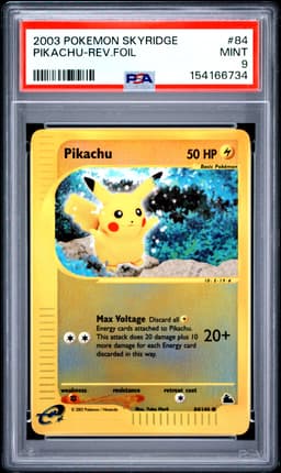 #84 PIKACHU-REVERSE FOIL