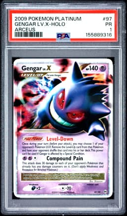 #97 GENGAR LV.X-HOLO