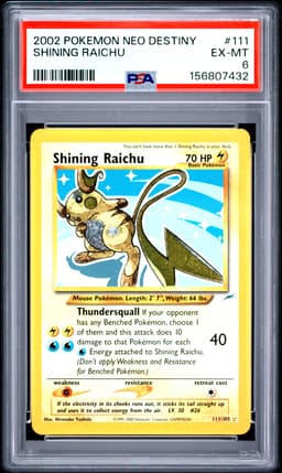 #111 SHINING RAICHU