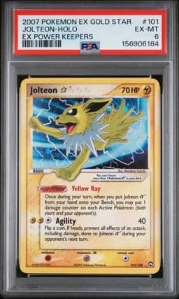 #101 JOLTEON-HOLO