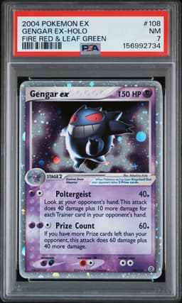 #108 GENGAR EX-HOLO