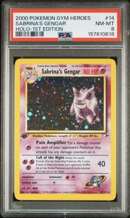 #14 SABRINA'S GENGAR