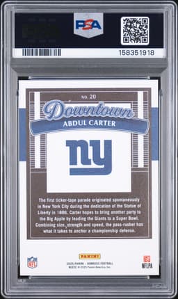 #20 ABDUL CARTER