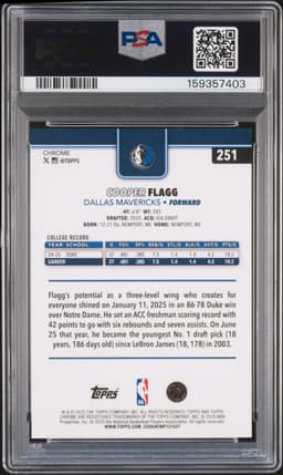 #251 COOPER FLAGG