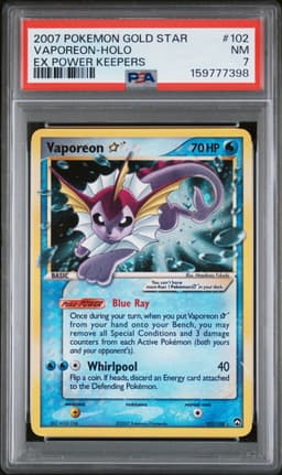 #102 VAPOREON-HOLO