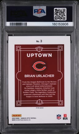 #3 BRIAN URLACHER