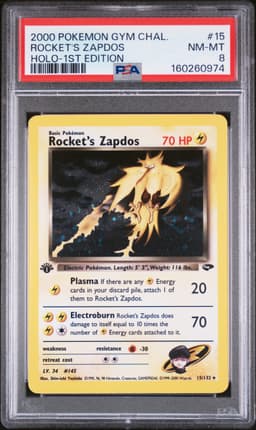 #15 ROCKET'S ZAPDOS