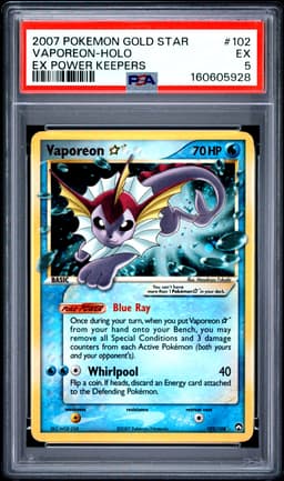 #102 VAPOREON-HOLO