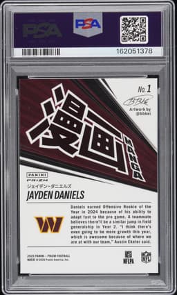 #1 JAYDEN DANIELS