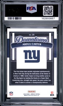 #20 ABDUL CARTER
