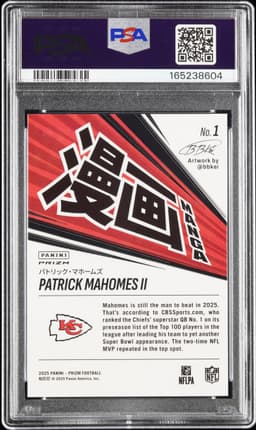 #1 PATRICK MAHOMES II