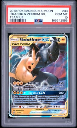 #33 PIKACHU & ZEKROM GX