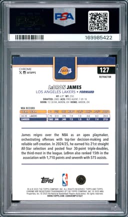 #127 LeBRON JAMES