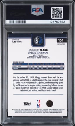 #151 COOPER FLAGG