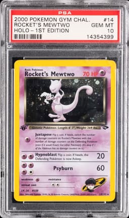 #14 ROCKET'S MEWTWO