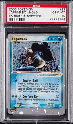 #99 LAPRAS EX-HOLO