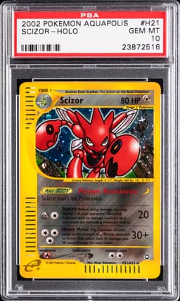 #H21 SCIZOR-HOLO