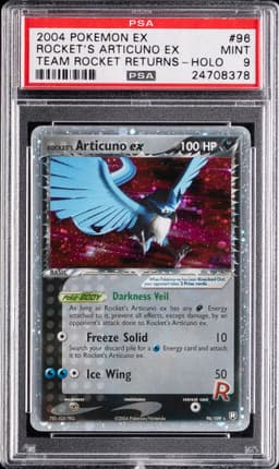 #96 ROCKET'S ARTICUNO EX-HOLO