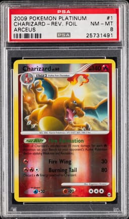 #1 CHARIZARD-REVERSE FOIL