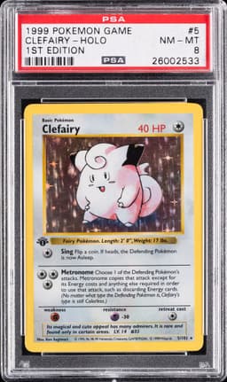 #5 CLEFAIRY-HOLO
