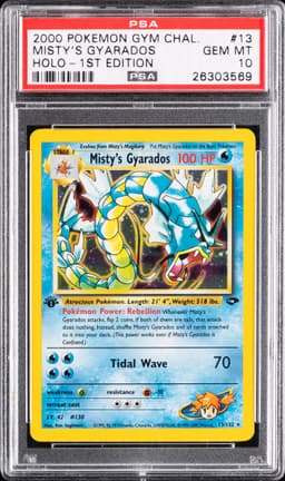 #13 MISTY'S GYARADOS