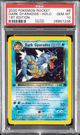 #8 DARK GYARADOS-HOLO