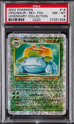 #18 VENUSAUR-REVERSE FOIL