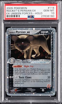 #116 ROCKET'S PERSIAN EX-HOLO