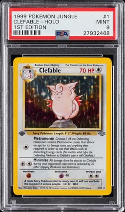 #1 CLEFABLE-HOLO