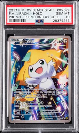 #XY67a FULL ART/JIRACHI