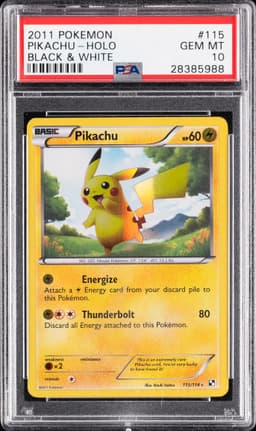 #115 PIKACHU-HOLO