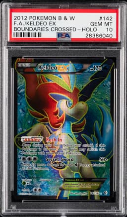 #142 FULL ART/KELDEO EX