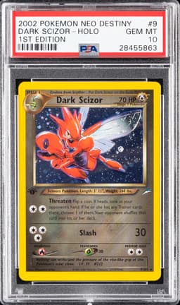 #9 DARK SCIZOR-HOLO