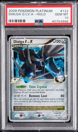 #122 DIALGA G LV.X-HOLO