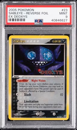 #23 SABLEYE-REVERSE FOIL
