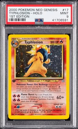 #17 TYPHLOSION-HOLO