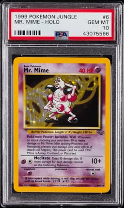 #6 MR. MIME-HOLO