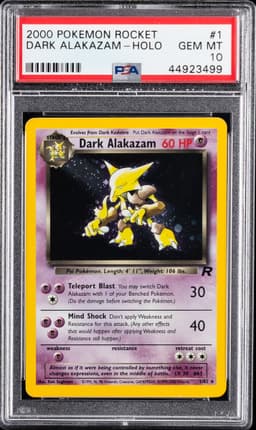 #1 DARK ALAKAZAM-HOLO