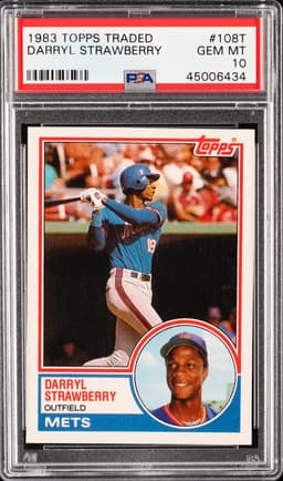 #108T DARRYL STRAWBERRY