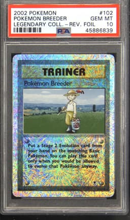 #102 POKEMON BREEDER-REVERSE FOIL