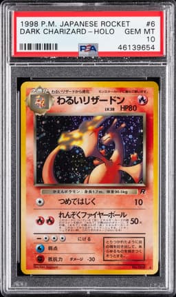 #6 DARK CHARIZARD-HOLO