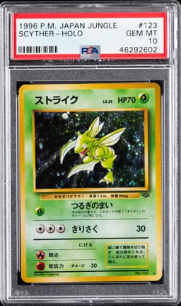 #123 SCYTHER-HOLO