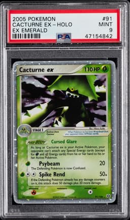 #91 CACTURNE EX-HOLO