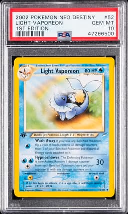 #52 LIGHT VAPOREON