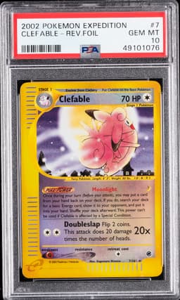 #7 CLEFABLE-REVERSE FOIL