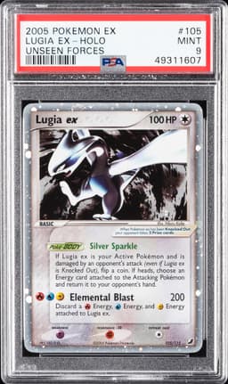 #105 LUGIA EX-HOLO
